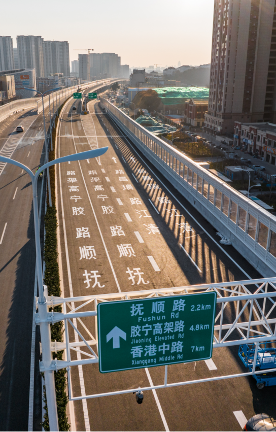 長橋如虹 大道通途！——重慶高架路主線及九對匝道建成通車！.png